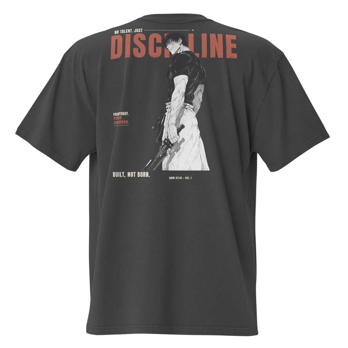 DISCIPLINE — Oversized Tee | Vol. I